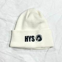 新品未使用タグ付★人気完売★サークルガールHYSロゴニット帽 新品未使用タグ付☆人気完売☆サークルガールHYSロゴニット帽