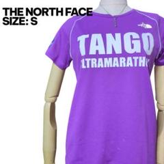 ノースフェイス TANGO ウルトラマラソンTシャツ 紫 S 美品