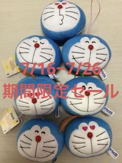 ドラえもん フェイスマスコット 非売品 5種 7個まとめ売り
