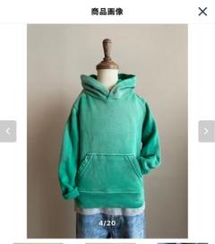 LAPEN Vintage Hoodie 新品未使用 XLサイズ グリーン m96527022351_1.jpg?1739082021