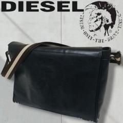 極美品】ディーゼル DIESEL メッセンジャー バッグ レザー