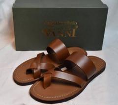 定価2万　FRATELLI VANNI フラテッリ 本革　レザー　サンダル 定価2万 FRATELLI VANNI フラテッリ 本革 レザー サンダル