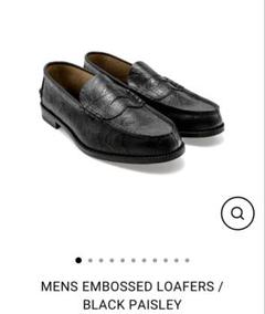 ⭐️未使用⭐️ KENFORD ケンフォード　ペイズリー　レザー　ローファー　黒 THE KENFORD FINESHOES（ケンフォード ファインシューズ）の公式通販