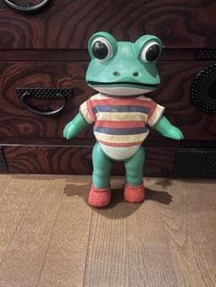 Yahoo!オークション - 激レア 当時物 『ケロヨン』ソフビ/布