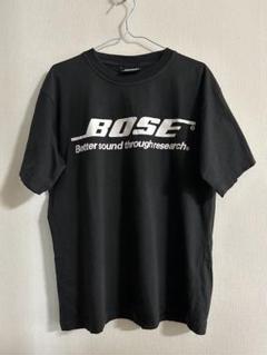 BOSE Tシャツ Mサイズ ブラック 100%コットン 両面 企業T