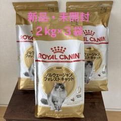 ロイヤルカナン　ノルウェージャンフォレストキャット　2キロ2袋 ① ロイヤルカナン 【2kg×2袋】ロイヤルカナン FBN ノルウェー