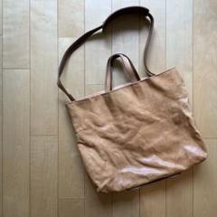 Elephant Blanc レザー 2WAY ショルダーバッグ ヌメ革のサムネイル