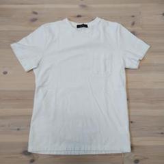 【nano　BASE】ホワイトクルーネック Tシャツ
