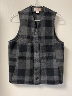FILSON フィルソン ウールベスト グレーチェック 36