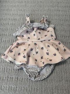 petit main（プティマイン）イチゴ柄水着 80cm
