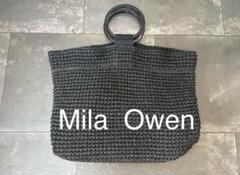 【ミラオーウェン】かごバッグ　新品未使用　タグ付き　今季新作 2025年最新】Mila Owen レディース かごバッグの人気アイテム