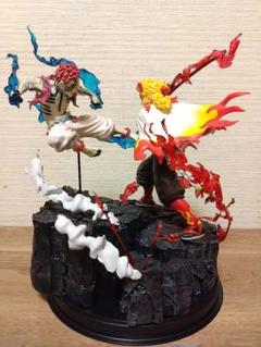 【エフェクト台座フィギュア付き】鬼滅の刃　ジオラマスタンド　猗窩座　煉獄杏寿郎 エフェクト台座 × 猗窩座 | 一番くじ 鬼滅の刃 ～黎明に刃を持て