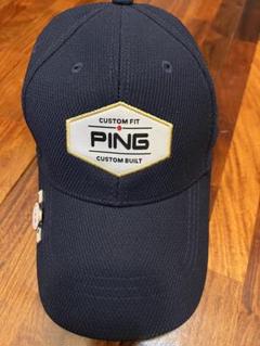 【限定値下】PING カスタムフィット キャップ ネイビー マーカー付き