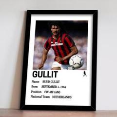 Amazon.co.jp: 23-24 PANINI Ruud Gullit ルート・フリット 直筆