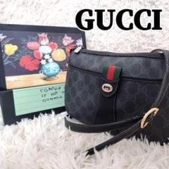 希少 GUCCI ショルダーバッグ シェリーライン GG 箱付き PVC レザー
