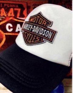 【新品❣️】HARLEY ハーレー　ダビッドソン　メッシュキャップ　ブラックのサムネイル