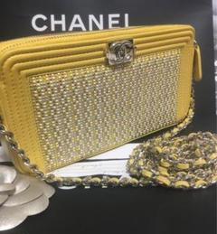 超美品★激レア クルーズ 限定 ボーイシャネル チェーン ウォレット 正規品