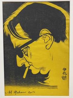中川伊作「アンドレ・マルロー(1958年作)」版画 独立行政法人国立美術館・所蔵作品検索
