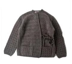 TOWAVASE トワヴァーズ ホワイトカシミヤ カシュクール ニット