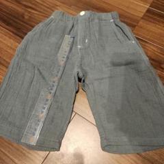 グレー コットン ハーフパンツ 130センチ