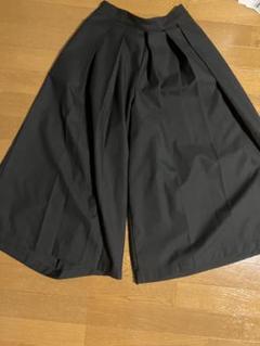 【新品・未使用】無印良品 はかまパンツ S MUJI (無印良品) - 無印良品 袴 パンツ S ブラック ハカマ