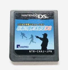 ニンテンドーDS こだわり采配シミュレーション お茶の間プロ野球DS