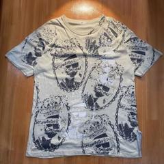 90s 00s ヴィンテージ tシャツ 総柄 古着 vintage ストリート