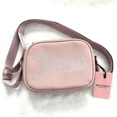 新品タグ付き　Juicy couture ストーン付きショルダーバッグ ピンク