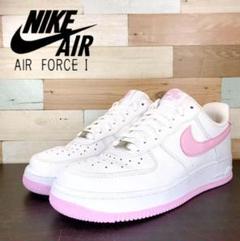 【美品】Nike Force 1 スニーカー ホワイト/ピンク　13cm Amazon | [ナイキ] エア フォース 1 GS J AIR FORCE 1 GS