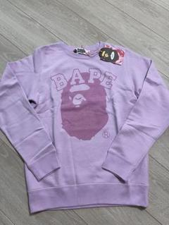 A BATHING APE スウェット レディース xs AAPE BY A BATHING APE トレーナー スウェット CREW NECK SWEAT