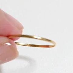 評価2000記念感謝セール❣️新品 18金 日本製 チェーンリング 15