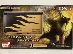 【美品】ニンテンドー3DSLL　ラージャンゴールド　限定版