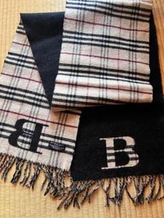 希少✨️ バーバリーロンドン　メリノウール カシミア混 ノバチェック マフラー 美品・現行】バーバリー ロンドン ウール&カシミヤ マフラー
