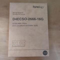 新品Synology D4ECSO-2666-16G DDR4 16GB メモリのサムネイル