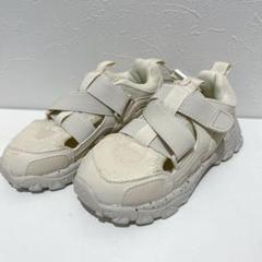 ZARA ザラ オープンテクニカルスニーカー つぶつぶ 27 エクリュ