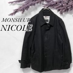 MONSIEUR NICOLE ムッシュニコル　ウール　チェスターコート　48 ex/tra】チェスターコート｜チェスターコート｜ニコル公式通販