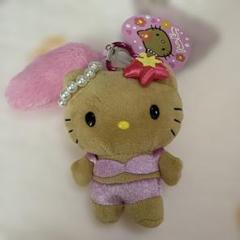 新品未使用☆日焼けキティ　シッポツキ　チャーム