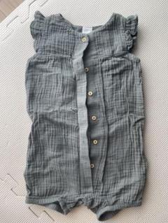 美品　H&M オーガニックコットン ロンパース 68
