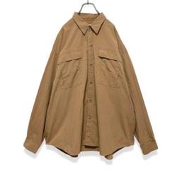 CITEN マルチポケットシャツジャケット オーバーサイズ タイプライター