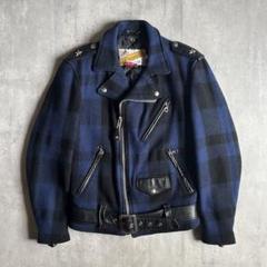 Schott ライダース セミダブル ブルー Neo RIDERS Semi Double ライダース セミダブル（ライダース