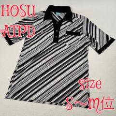 HOSU ATPD ゴルフポロシャツ　ブラック　S～M位　日本製
