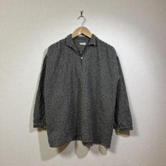 NAISSANCE ネサーンス ワッフル生地 スキッパープライドシャツ 長袖のサムネイル