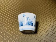 古伊万里　蕎麦猪口　無傷完品　手水鉢　柄杓　そばちょこ　鳥千鳥　コレクション 古伊万里 蕎麦猪口 無傷完品 手水鉢 柄杓 そばちょこ 鳥千鳥