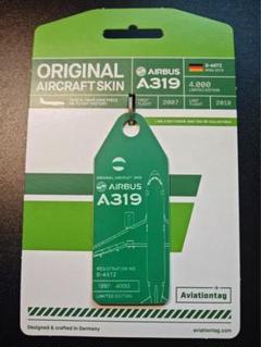 ゲルマニア航空 Aviationtag A319 D-ASTZ - メルカリ