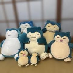 カビゴンぬいぐるみ　7個まとめ売り ポケモン（pokemon）（キッズ）ポケモンぬいぐるみS カビゴンS