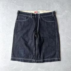 (古着)90s ツータックワイドスラックス　パンツ　cityboy 00's HAGGAR ツータック デニムワイドスラックス W38 海外古着