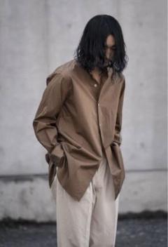 マーティーアンドサンズ　24SS 半無双バンドカラー サイズ3 マーティー アンド サンズ 24SS 半無双 バンドカラー サイズ3