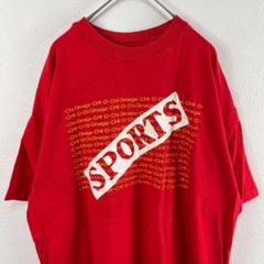 USA古着 90s ヘインズ hanes シングルステッチ Tシャツ 赤