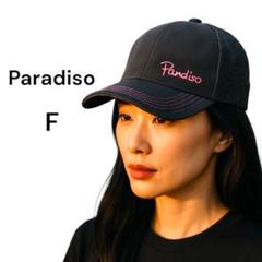 Paradiso ゴルフキャップ レディース メッシュ フリーサイズ ブラック