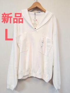 新品 UNIQLO C リラックスフーデッドセーター 長袖 オフホワイト